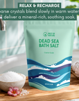 Dead Sea Mineral Bath Salt (Coarse Grain)
