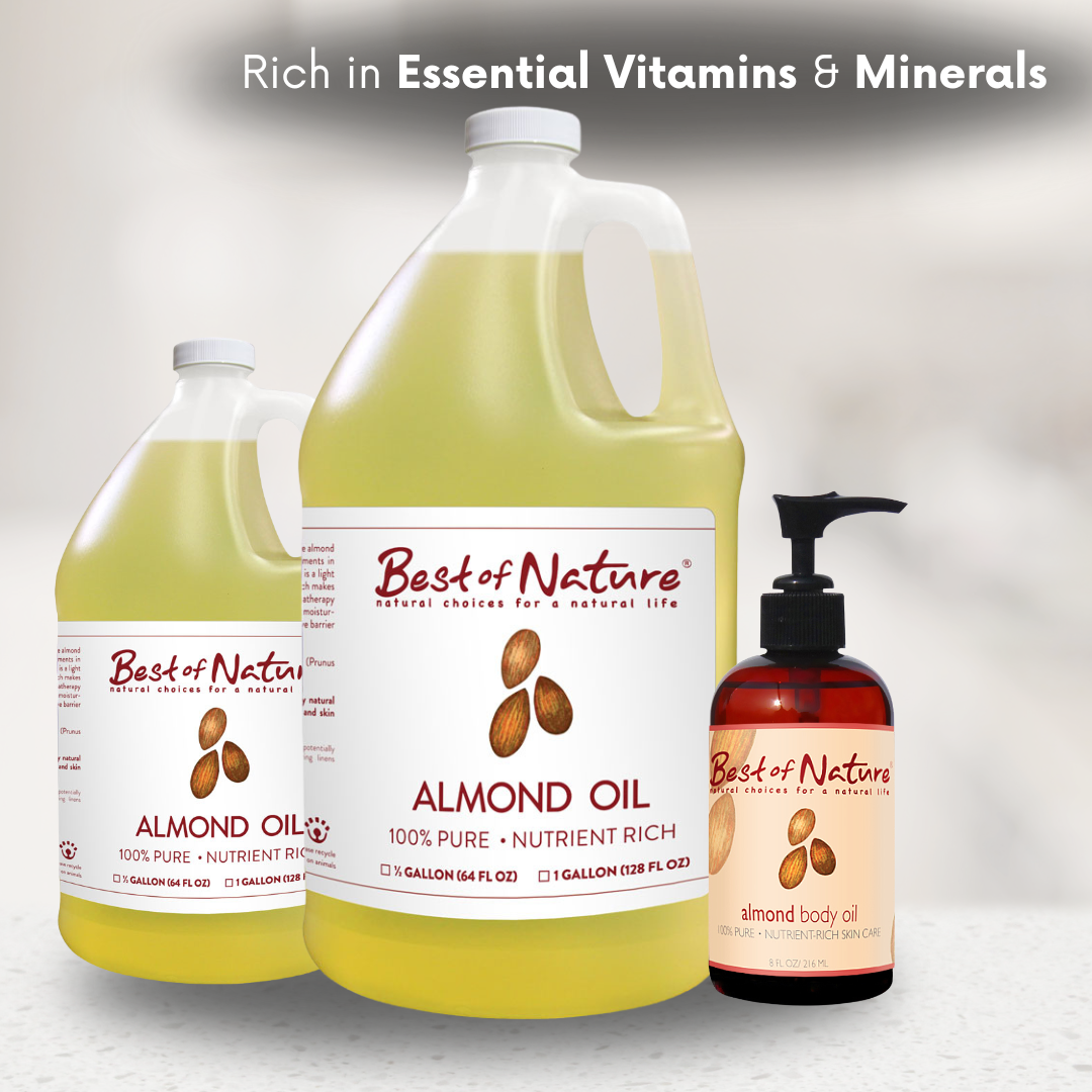 Almond Massage & Body Oil - 100% Pure