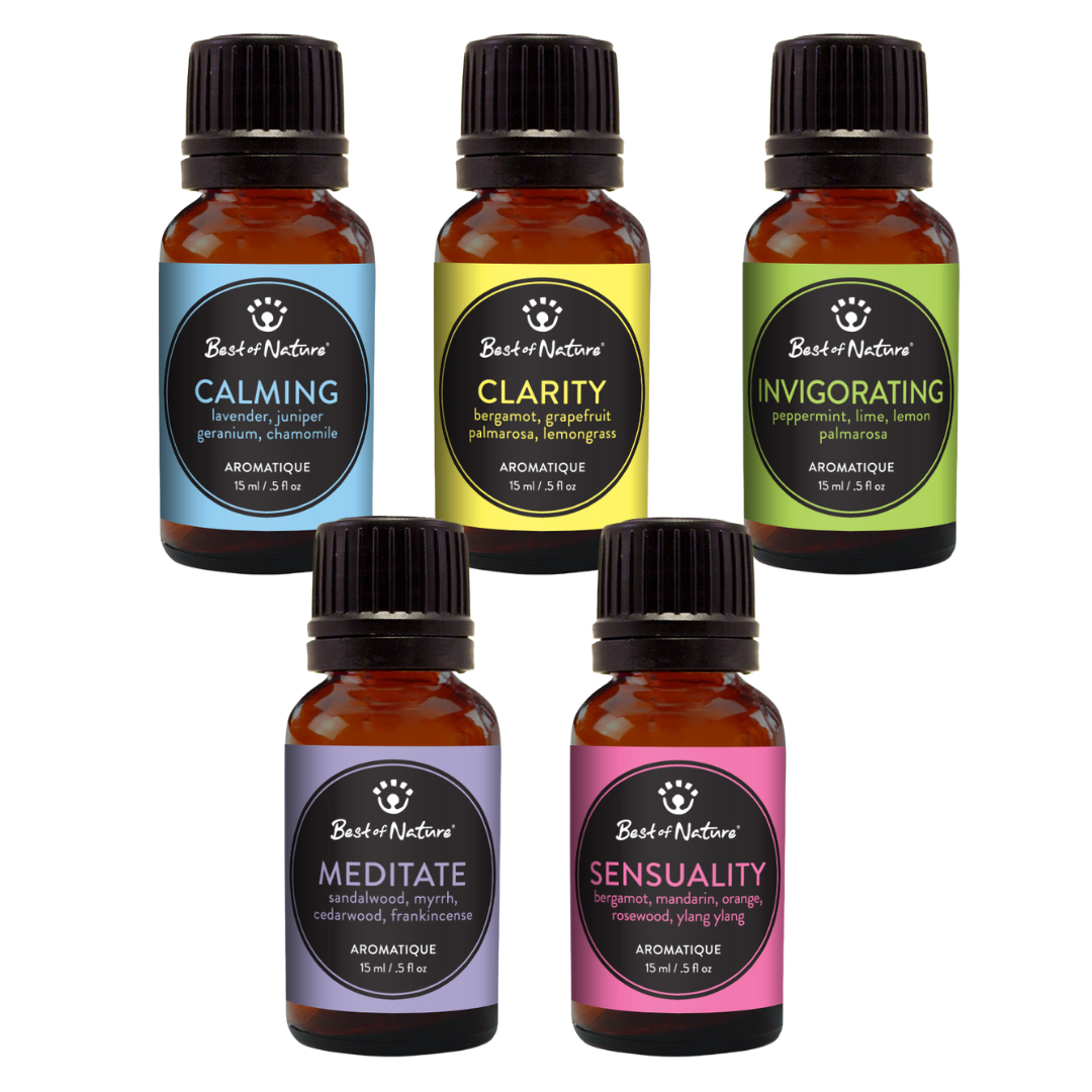 Aromatique Essential Oil Blend Gift Set