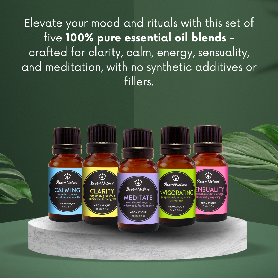 Aromatique Essential Oil Blend Gift Set