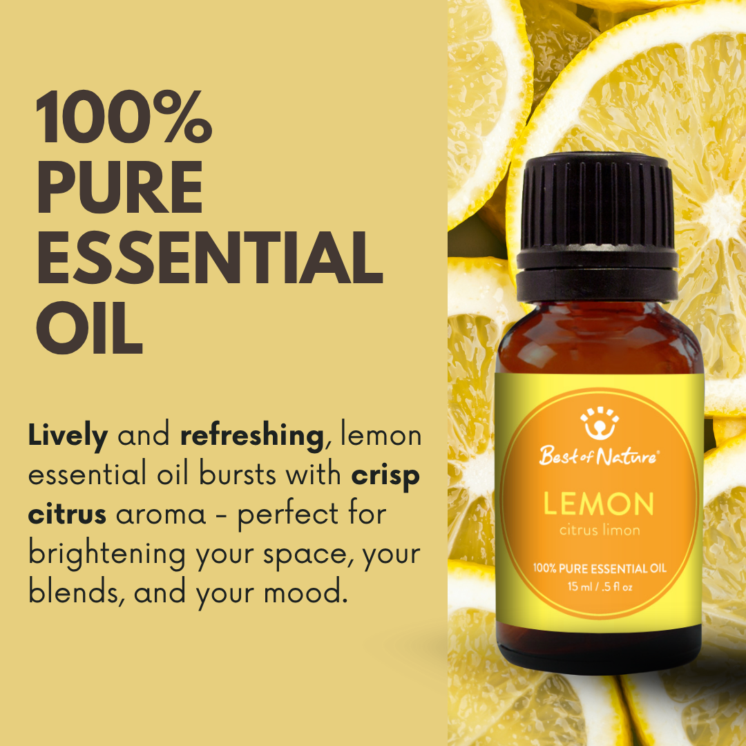 Lemon Essential Oil - 100% Pure