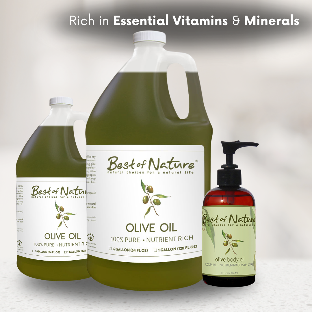 Olive Massage & Body Oil - 100% Pure