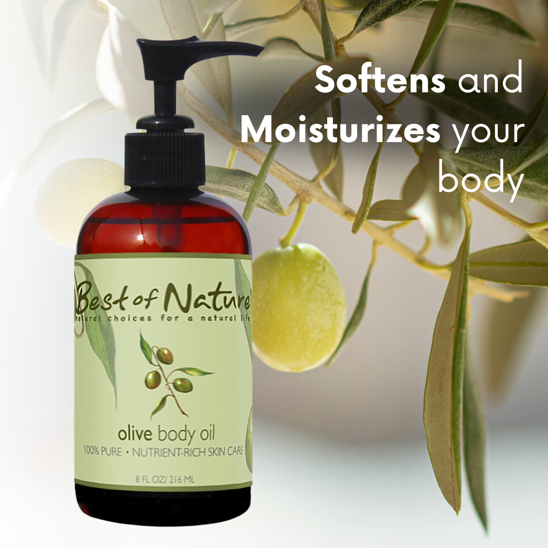Olive Massage & Body Oil - 100% Pure