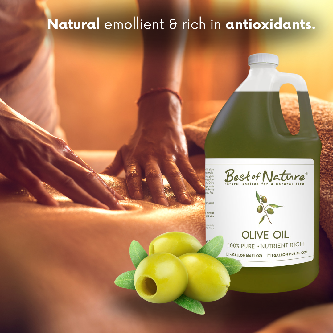 Olive Massage & Body Oil - 100% Pure