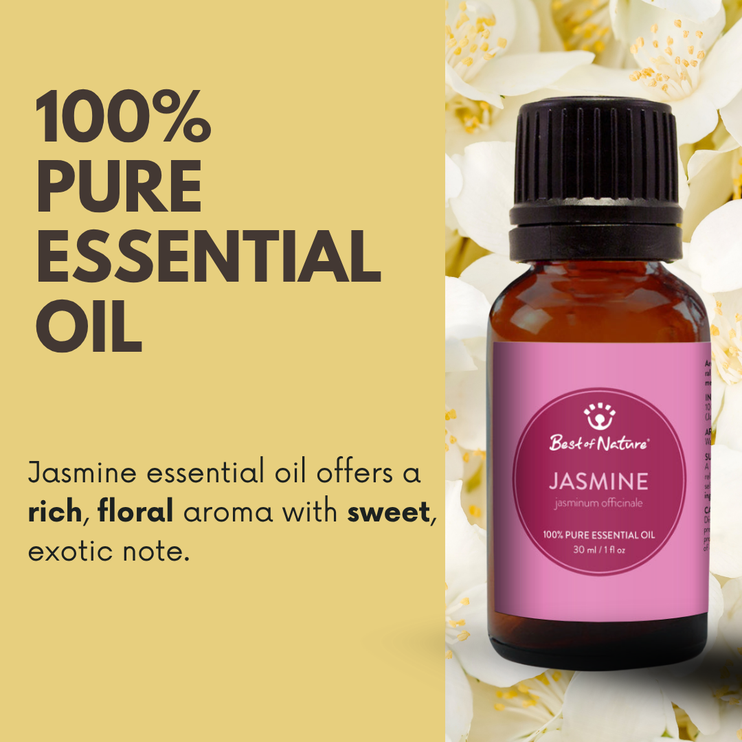 Jasmine Absolute Essential Oil - 100% Pure