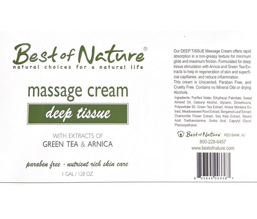 Deep Tissue Massage Cream