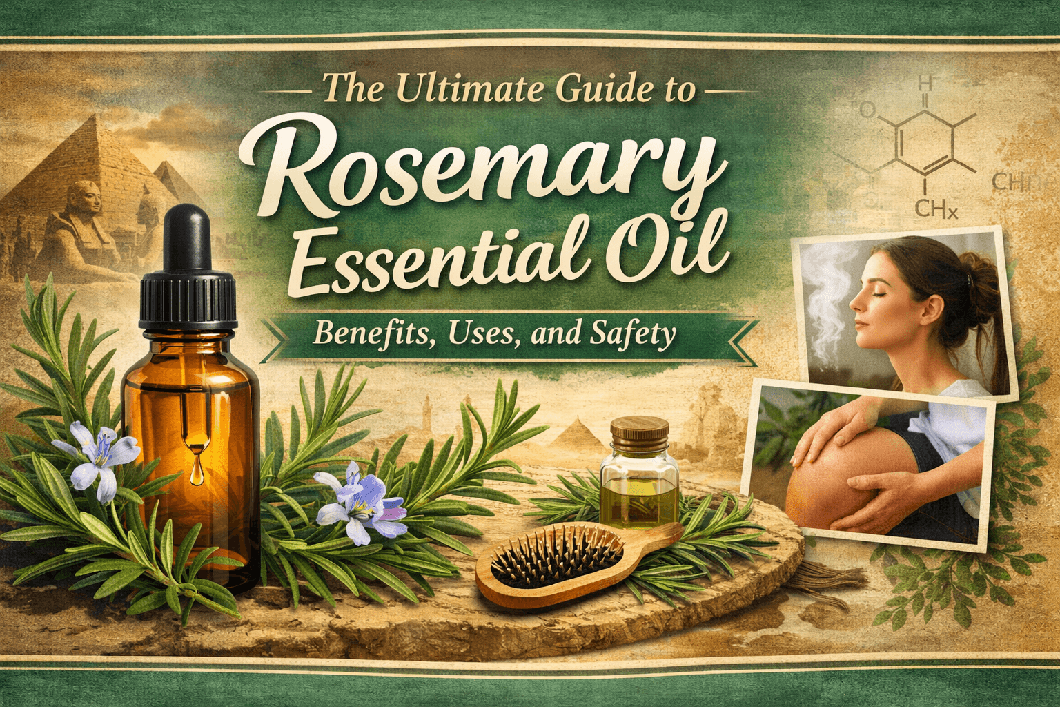 The Ultimate Guide to Rosemary Essential Oil: Benefits, Uses, and Safety