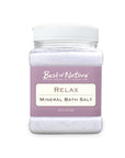 Relax Mineral Bath Salt 26 oz jar