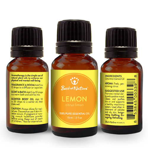 Lemon Essential Oil - Spa &amp; Bodywork Market