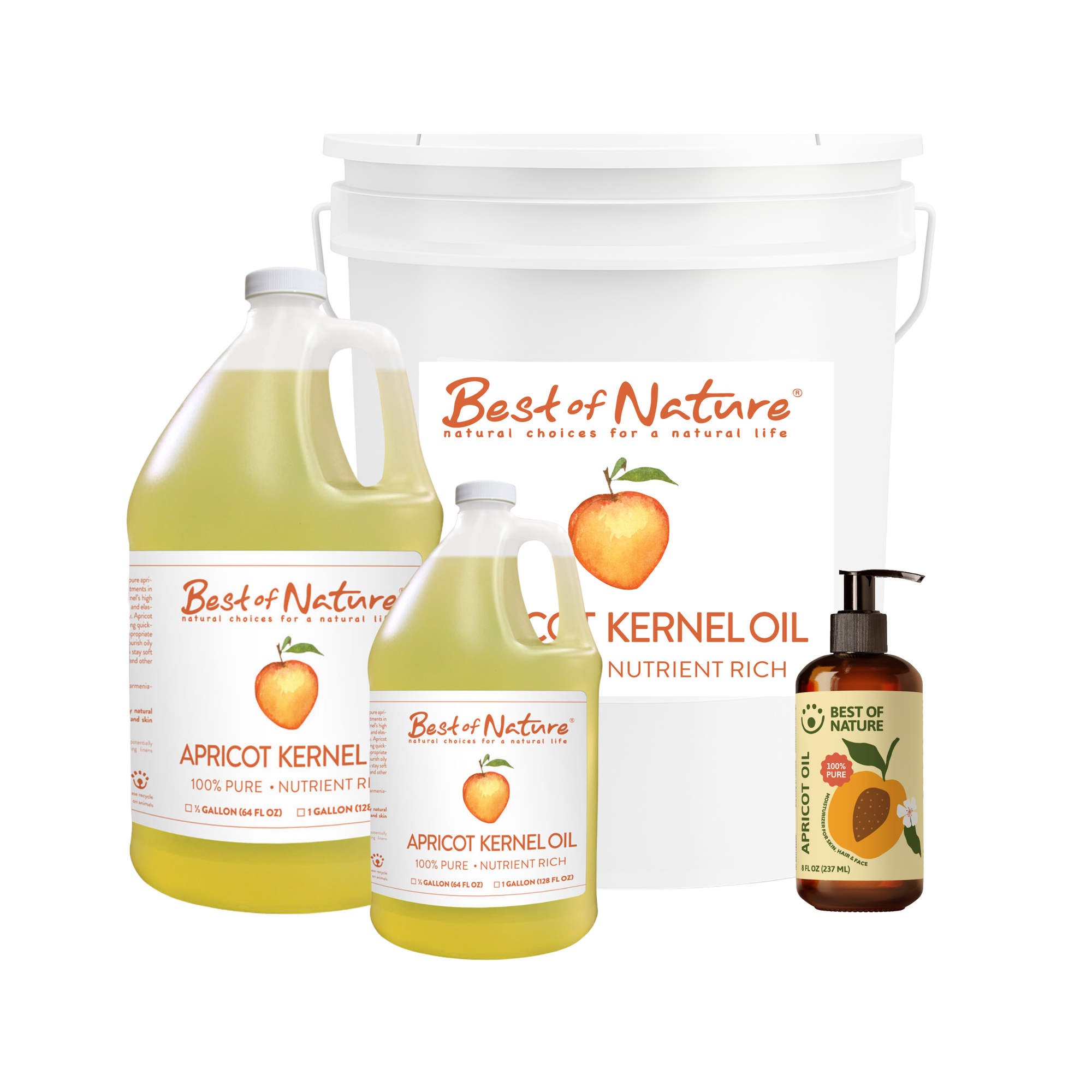 Apricot Kernel Massage &amp; Body Oil - 100% Pure