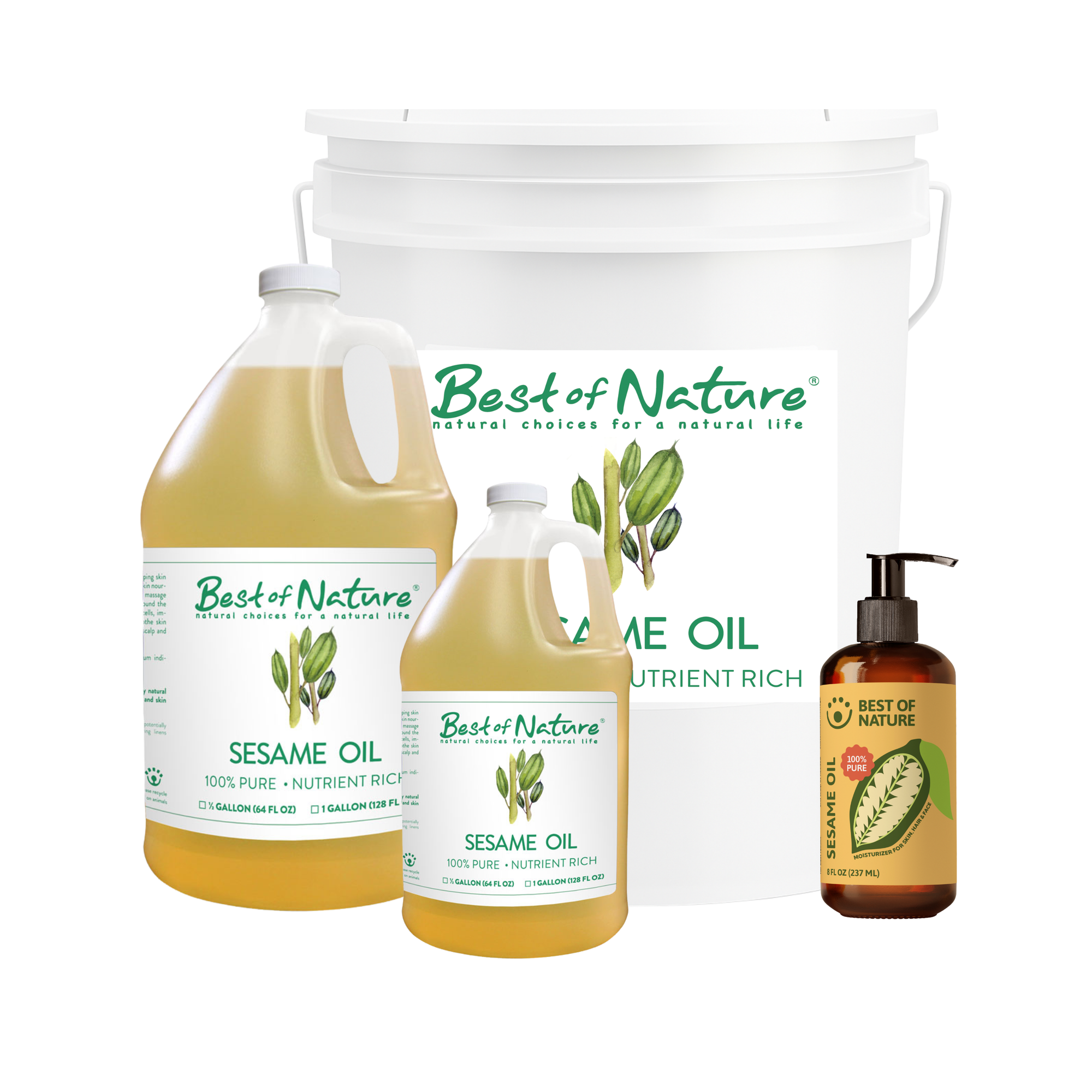 Sesame Massage &amp; Body Oil - 100% Pure