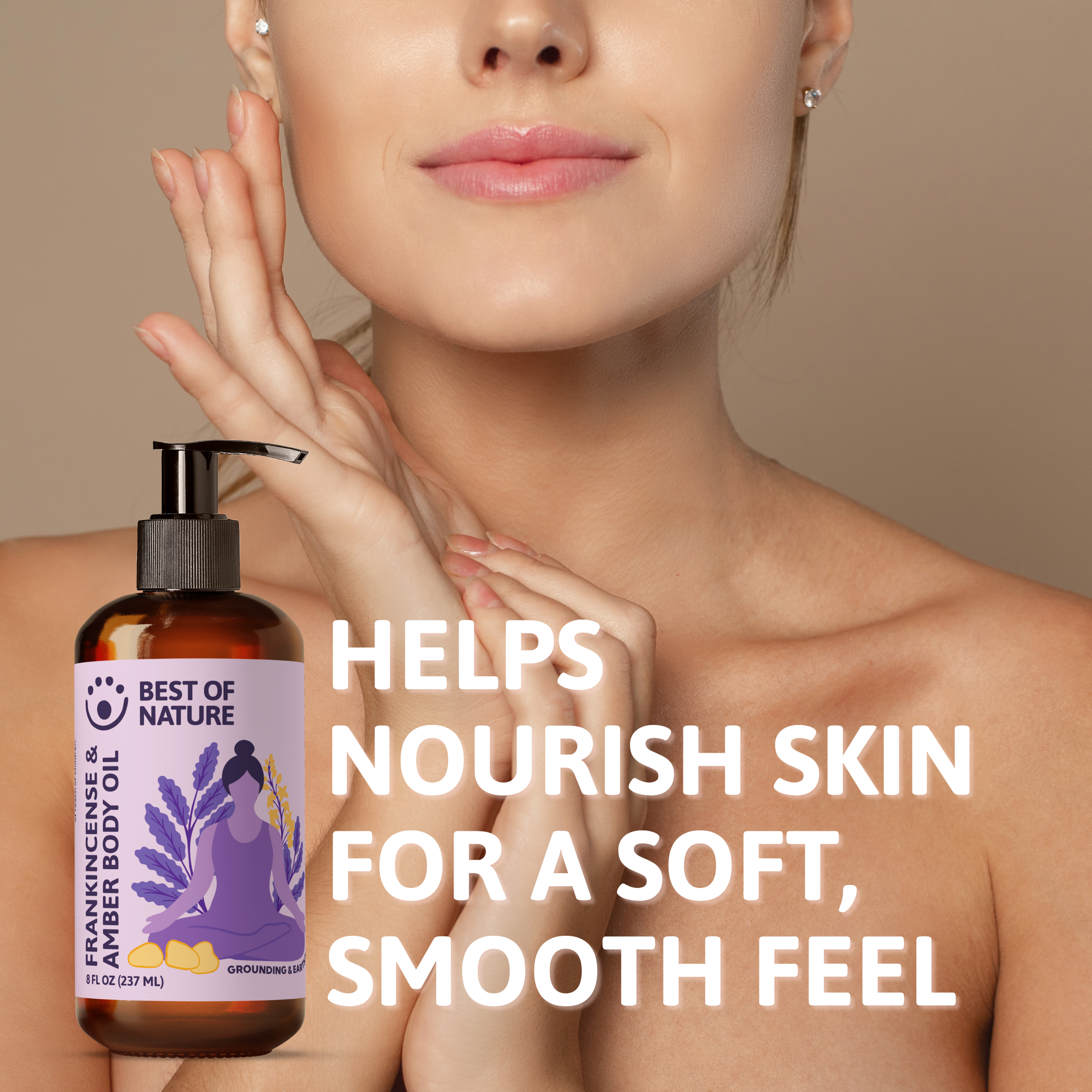 Frankincense &amp; Amber Aromatherapy Massage &amp; Body Oil