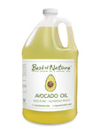 Avocado Massage and Body Oil half gallon and gallon jug