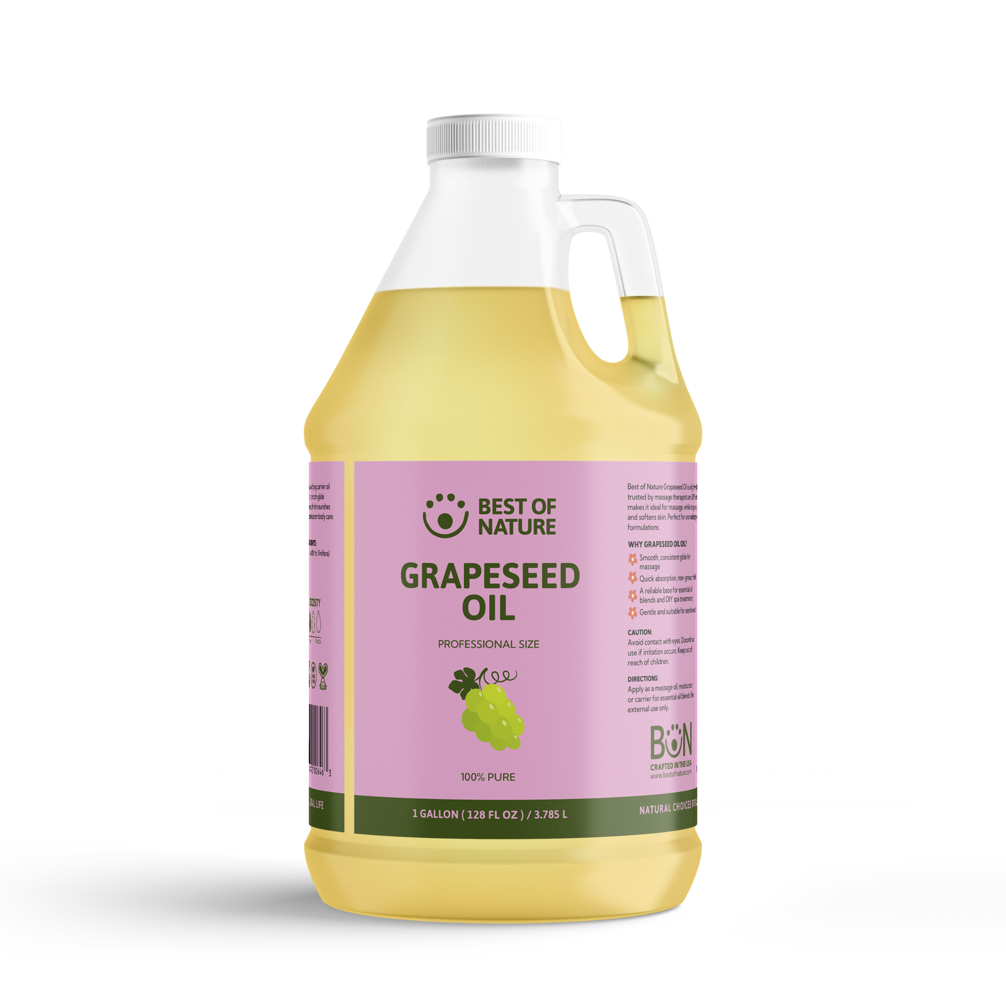 Grapeseed Massage &amp; Body Oil - 100% Pure