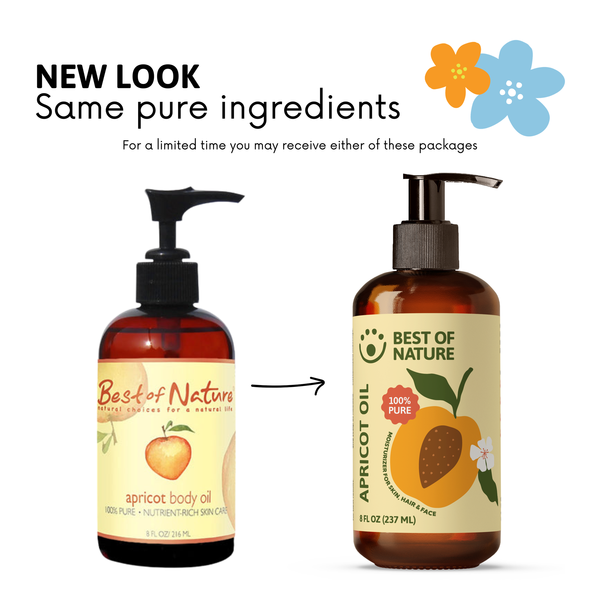 Apricot Kernel Massage &amp; Body Oil - 100% Pure