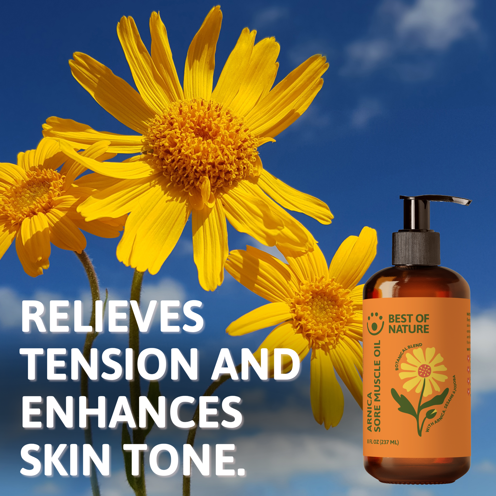 Therapeutic Arnica Sore Muscle Massage &amp; Body Oil