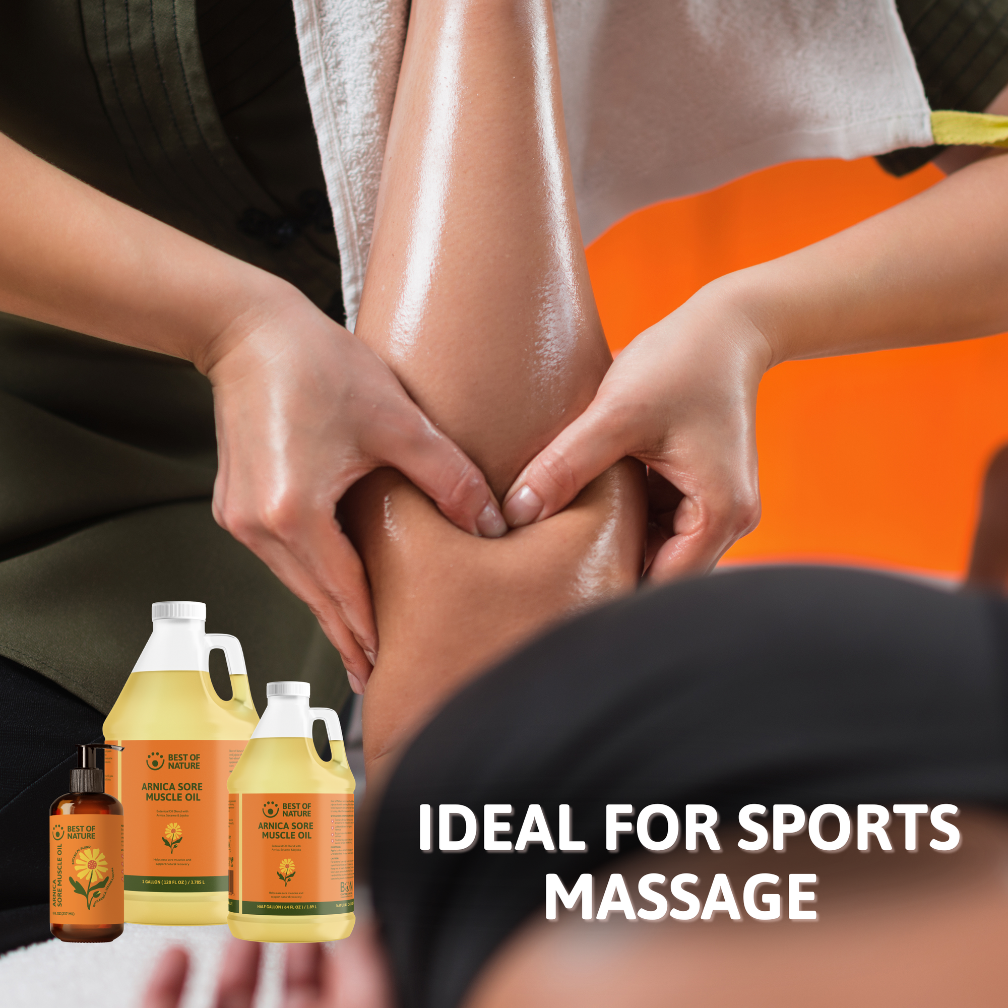 Therapeutic Arnica Sore Muscle Massage &amp; Body Oil