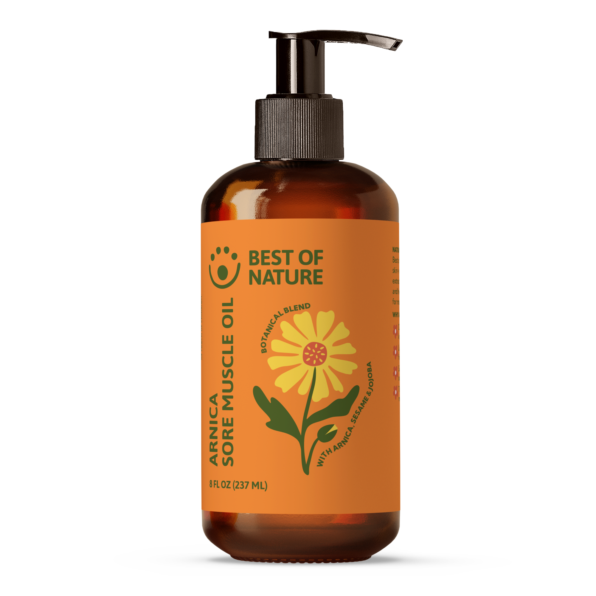 Therapeutic Arnica Sore Muscle Massage &amp; Body Oil