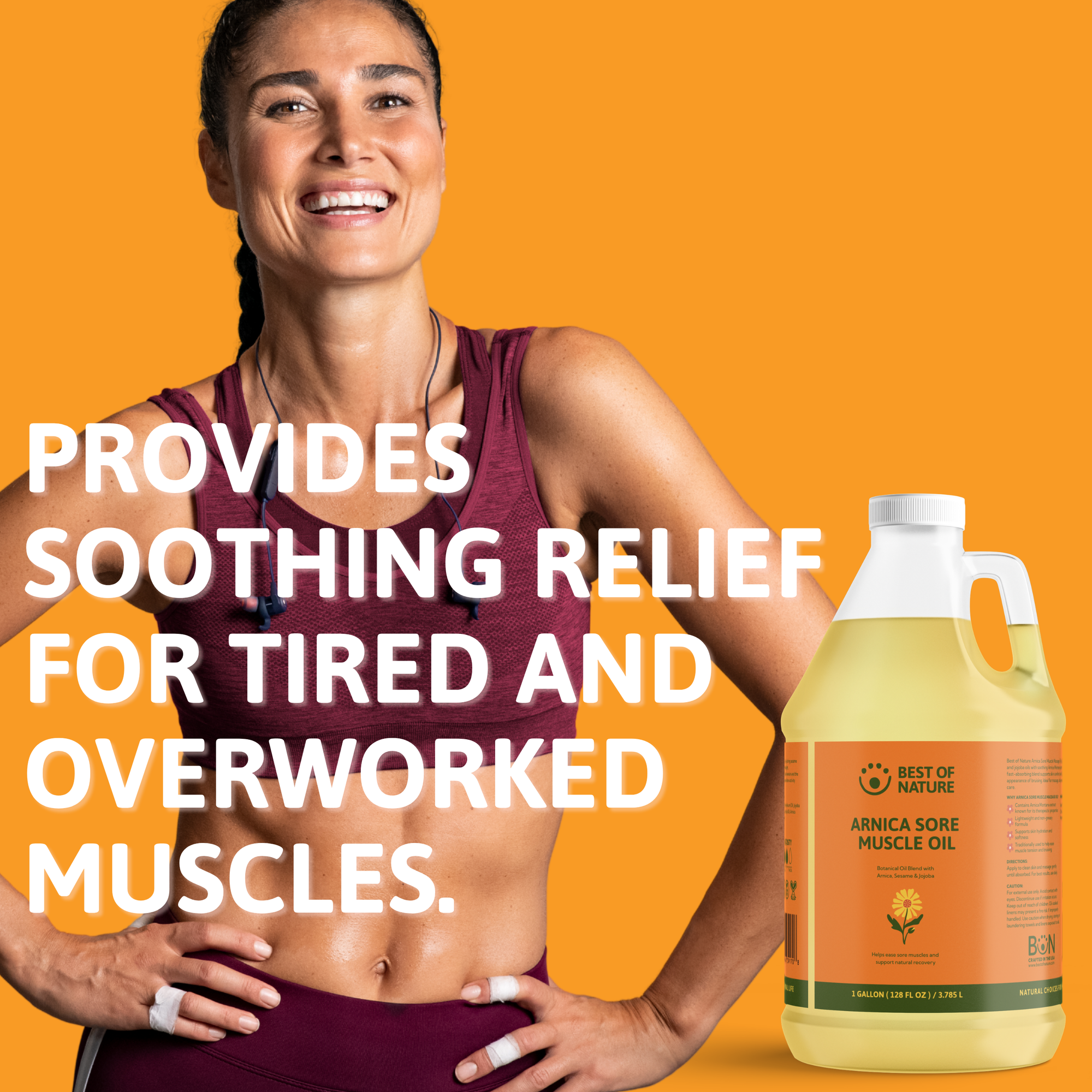 Therapeutic Arnica Sore Muscle Massage &amp; Body Oil