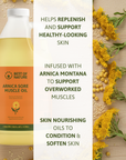 Therapeutic Arnica Sore Muscle Massage & Body Oil