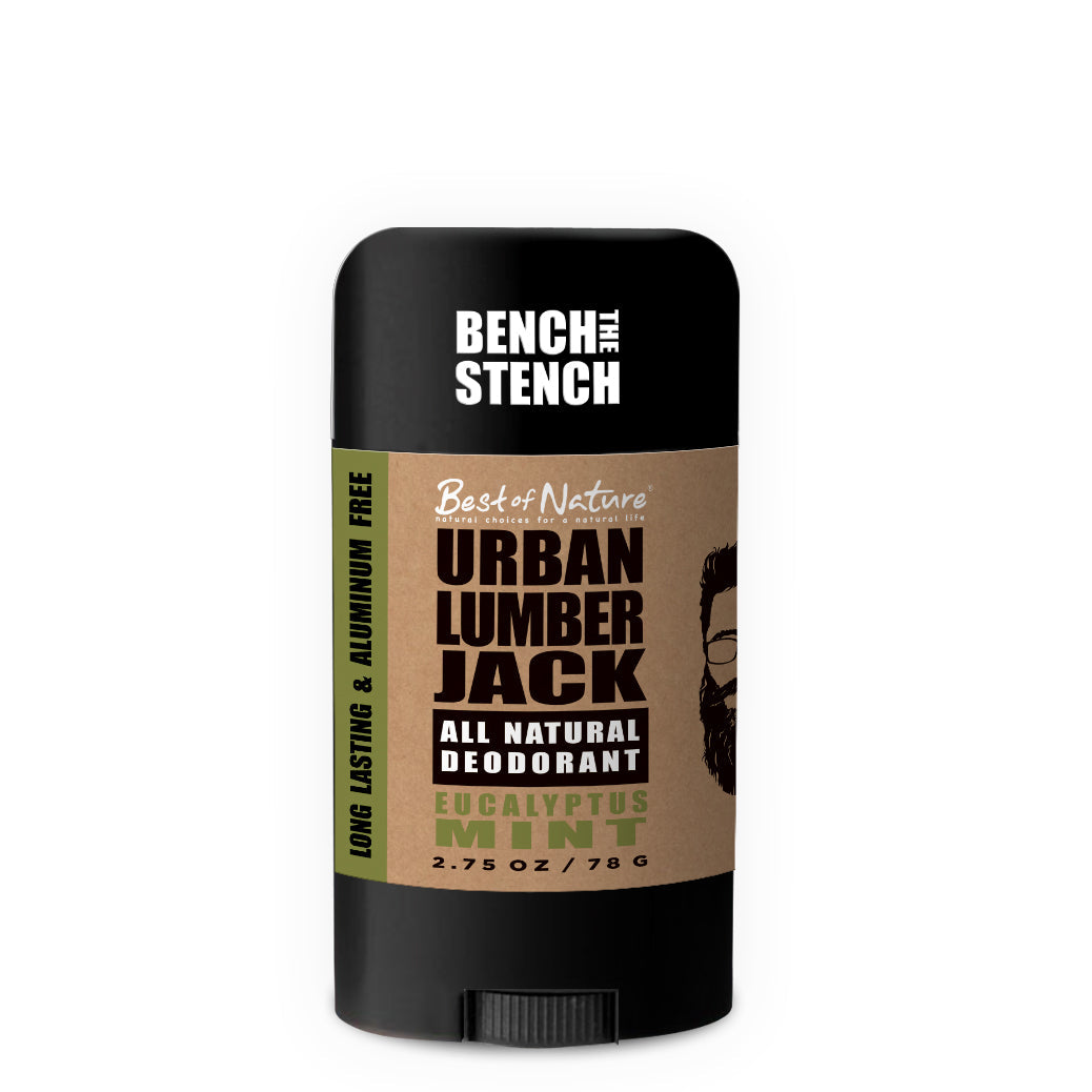 Urban Lumberjack Natural Deodorant - Eucalyptus Mint - Spa &amp; Bodywork Market