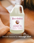 Fractionated Coconut Massage & Body Oil - 100% Pure