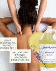 Lavender Blend Aromatherapy Massage & Body Oil