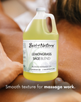 Lemongrass and Sage Aromatherapy Massage & Body Oil