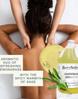 Lemongrass and Sage Aromatherapy Massage & Body Oil