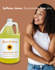 Sunflower Massage & Body Oil - 100% Pure