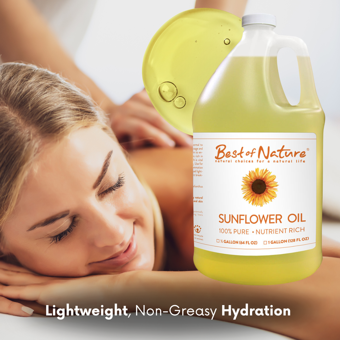 Sunflower Massage &amp; Body Oil - 100% Pure