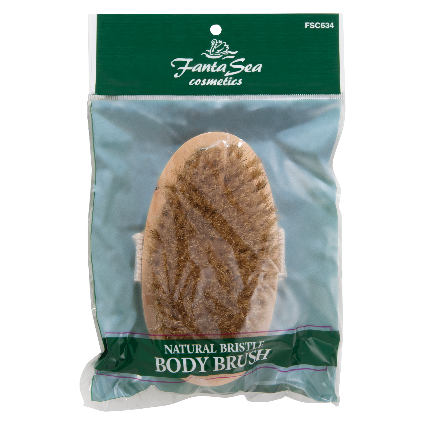Natural Bristle Body Brush