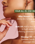 Coconut Vanilla Aromatherapy Massage & Body Oil