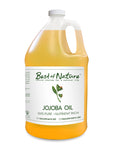 Pure Unrefined Jojoba Massage and Body Oil half gallon jug and gallon jug