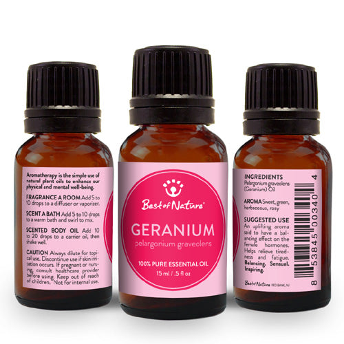 Geranium Essential Oil - Spa &amp; Bodywork Market