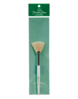 Facial Treatment  and Cosmetic Brush - Boar Bristle, 1.5" Fan