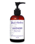 Lavender Blend Massage and Body Oil 8 ounce pump bottle