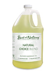 Natural Choice Blend Massage and Body Oil half gallon jug and gallon jug